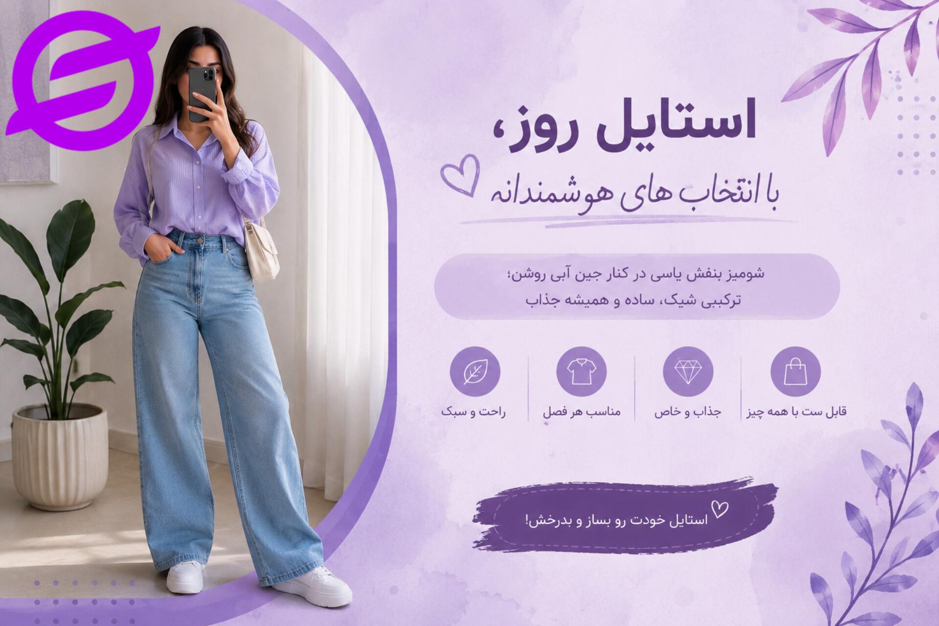 استایل با شلوار بگ