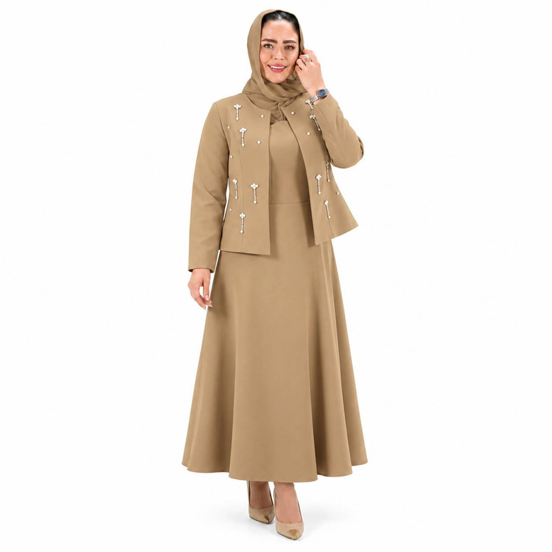 کت و سارافن مجلسی زنانه مدل رزیتا