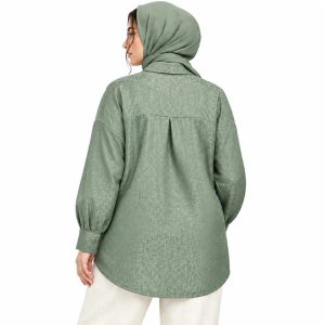 مانتو شومیزی زنانه طرح پلنگی مدل لی لی رز