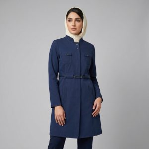 مانتو روی زانو زنانه مدل لاکرا
