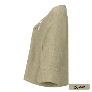 بلوز آستین بلند یقه هفت زنانه السانا مدل تانلی کد 2536