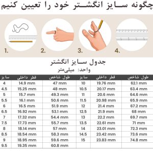 انگشتر زنانه مدل هندی سنتی