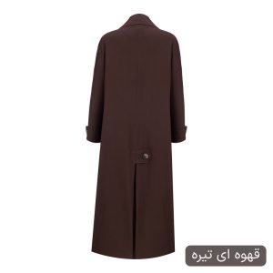 مانتو روی زانو زنانه السانا مدل وارش کد 2596
