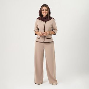 ست کت و شلوار زنانه السانا مدل ماهیکا کد 2745