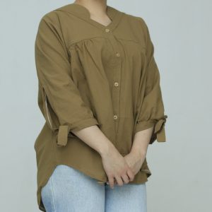 شومیز زنانه طرح پاپیون کد050