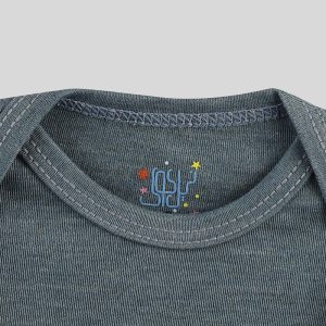 بادی آستین بلند نوزادی نیل کوک مدل Space Melange مجموعه 3 عددی