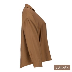 شومیز آستین بلند یقه هفت زنانه السانا مدل نوشان کد 2551