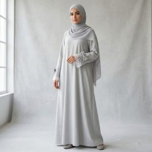 مانتو عبایی بلند زنانه مدل ۱۲۱۳