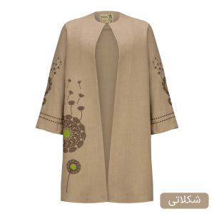 مانتو زیر زانو زنانه السانا مدل پریسان کد 2503
