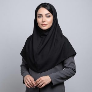 مقنعه مدل 90 کد 01 رنگ نوک مدادی تک سایز