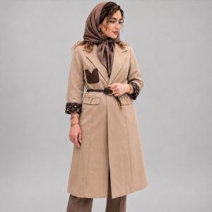 مانتو زیر زانو زنانه مدل ونوس 100071