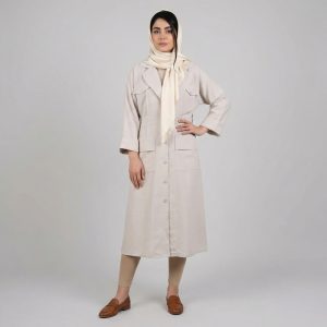 مانتو زنانه السانا مدل تاپیک کد 225205
