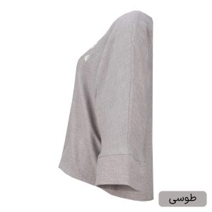 بلوز آستین بلند یقه هفت زنانه السانا مدل تانلی کد 2536