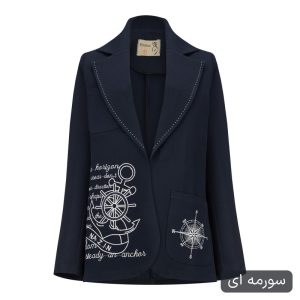 مانتو کتی زنانه السانا مدل بارانک کد 2595
