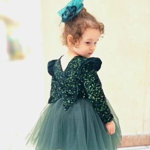 پیراهن دخترانه مدل مجلسی