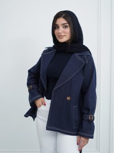 ترنچ کت جین وارداتی کد 21931