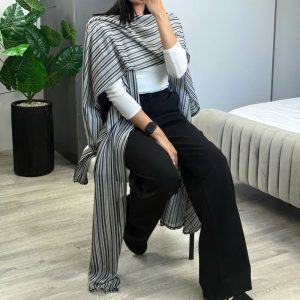 پانچو زنانه پاییزه مدل رها