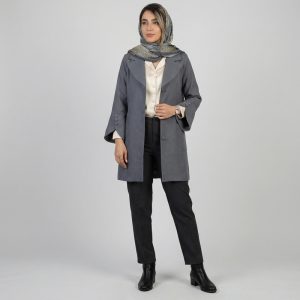 مانتو کتی زنانه السانا مدل سامینا کد 206753