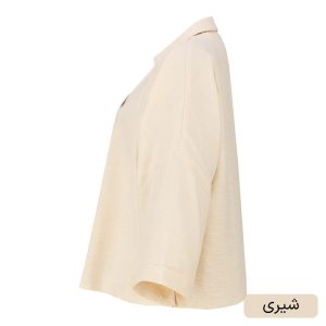 شومیز آستین بلند یقه برگردان زنانه السانا مدل پریاس کد 2555