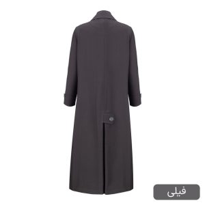 مانتو روی زانو زنانه السانا مدل وارش کد 2596