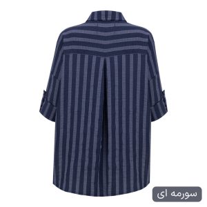 بلوز آستین بلند یقه برگردان زنانه السانا مدل شهینا کد 2478