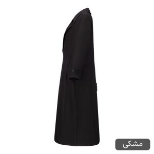 مانتو روی زانو زنانه السانا مدل وارش کد 2596