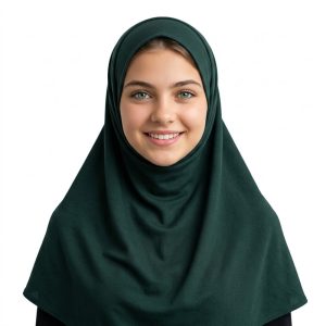 مقنعه زنانه الیاف طبیعی و نخی آنتی باکتریال - زدقارچ و زد ریزش مو و موخوره - زد الکتریسیته ساکن نساجی بروجرد مدل 06943
